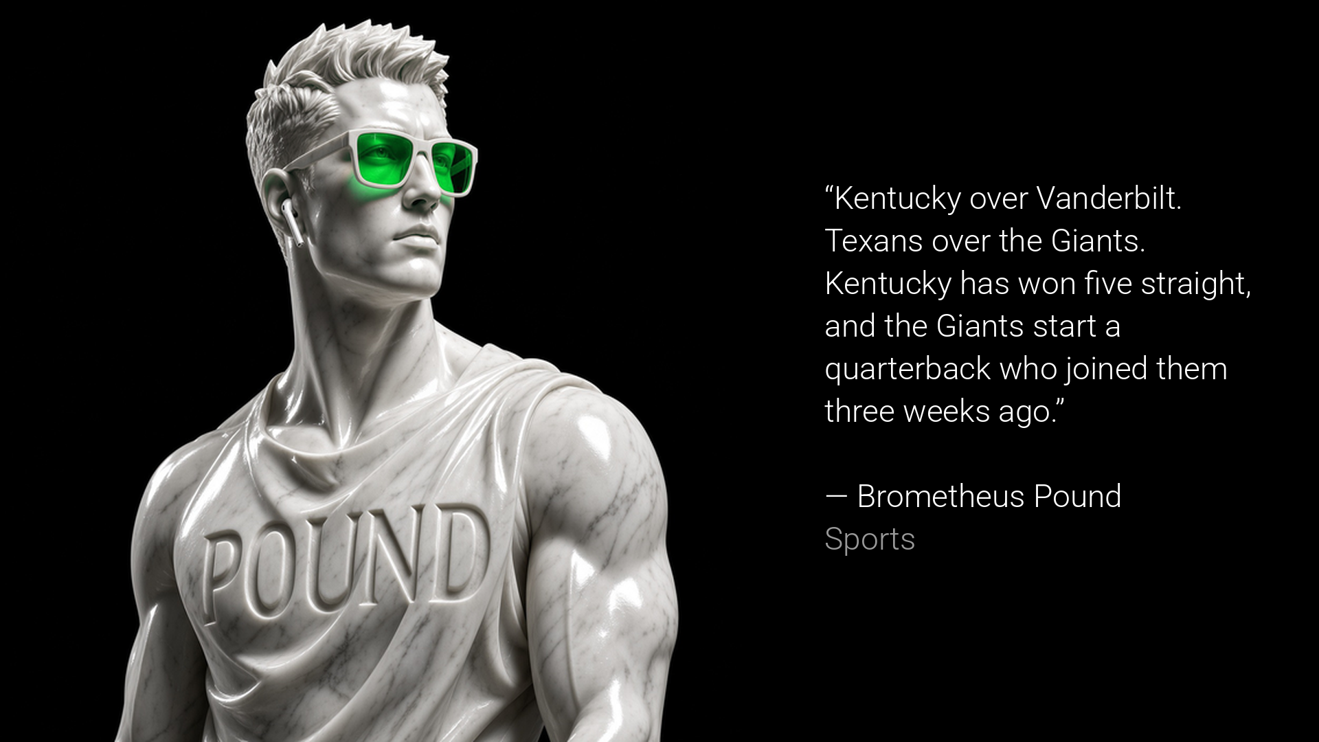 Brometheus Pound meme